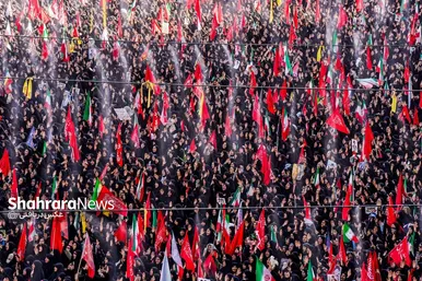 گزارش تصویری | عکس‌هایی از روز دوم وداع در مصلی بزرگ تهران (۱۴ تیرماه ۱۴۰۵)