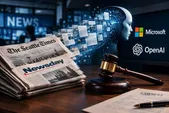 شکایت جدید دو رسانه بزرگ از OpenAI و مایکروسافت به‌دلیل نقض حق نشر