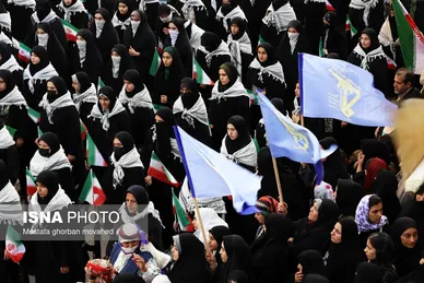 گزارش تصویری | اجتماع بزرگ دختران و بانوان جان فدا - اهر