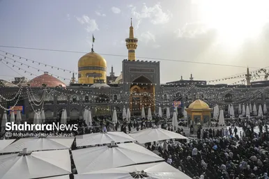 گزارش تصویری | مراسم پر فیض دعای عرفه در حرم مطهر رضوی | سه شنبه ۵ خرداد ۱۴۰۵