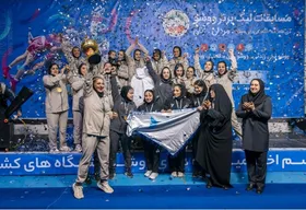 تیم دانشگاه آزاد، قهرمان لیگ برتر ووشو بانوان کشور