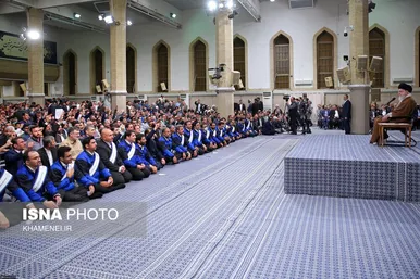 دیدار کارگران با رهبر معظم انقلاب
