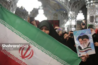 گزارش تصویری | اجتماع مهاجران افغانستانی ساکن مشهد در سوگ قائد امت