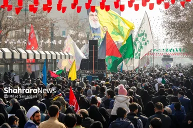 گزارش تصویری | اجتماع عظیم منتظران ظهور در مشهد (۲۶ بهمن ۱۴۰۳)