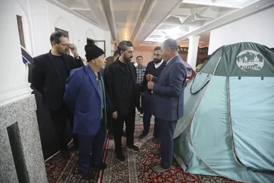 بازدید اعضای شورای اسلامی شهر از اقدامات نوروزی در مشهد