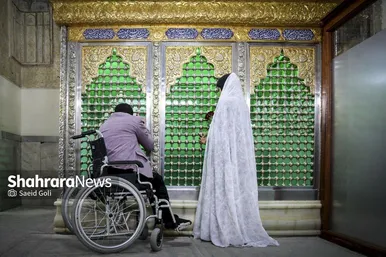 گزارش تصویری | مراسم اعطای ۵۰ سری جهیزیه به زوج‌های معلول