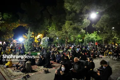 مراسم احیای شب ۲۱ ماه رمضان در بهشت رضا(ع)