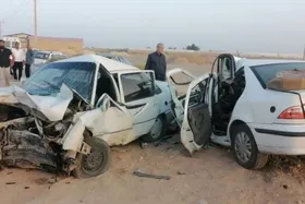 ۳ فوتی در استان یزد بر اثر برخورد ۲ دستگاه خودرو