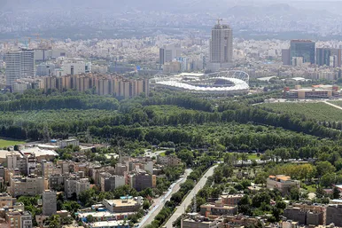 تصاویر هوایی از شهر مشهد و حرم مطهر رضوی