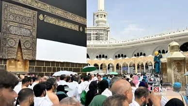 عکس‌هایی از زائران بیت الله الحرام در سرزمین وحی