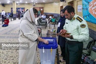 عکس‌هایی از انتخابات ریاست جمهوری در مشهد- ۵