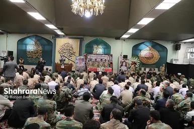 مراسم تشییع پیکر مطهر سرباز شهید «احمد لطفی» در مشهد