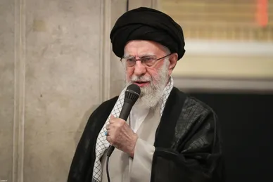 گزارش تصویری | مراسم بزرگداشت شهدای جنگ تحمیلی اخیر با حضور رهبر انقلاب اسلامی