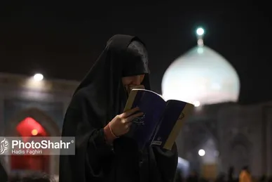 گزارش تصویری | مراسم احیای دومین شب قدر ۱۴۰۳ در حرم مطهر امام رضا (ع)