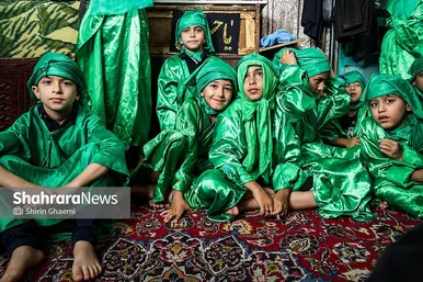 گزارش تصویری | تعزیه دوازدهم محرم در حسینیه کرمانی های مشهد