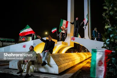 گزارش تصویری | میدان فلسطین مشهد چند ساعت پس از سال تحویل