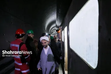 بازدید مدیران شهری و مسئولان قضایی از خط ۴ مترو