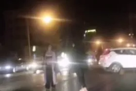 دعوا و درگیری چند خانم در کرمان + فیلم