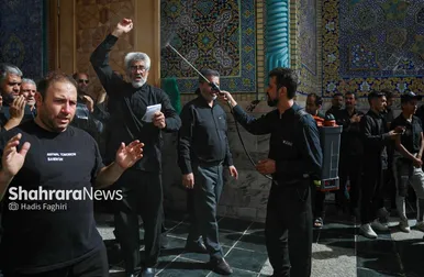 گزارش تصویری | شهادت امام رضا (ع) در حرم مطهر رضوی - ۲
