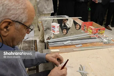 گزارش تصویری | بازدید جمعی از خبرنگاران موسسه فرهنگی شهرآرا از پروژه های عمرانی حرم مطهر رضوی