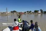 عکس/ سیل در منطقه «دشتیاری» سیستان و بلوچستان