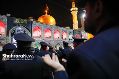 گزارش تصویری | آیین شام غریبان شهادت امام رضا(ع) در حرم رضوی