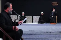 دومین شب مراسم عزاداری شهادت حضرت فاطمه(س) با حضور رهبر معظم انقلاب + فیلم