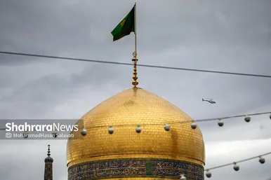 تحویل سال ۱۴۰۳ در حرم مطهر امام رضا (ع) و خیابان‌های منتهی به حرم