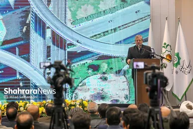 آیین بهره‌برداری از تقاطع چهارسطحی آزادگان مشهد