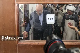 بازدید رئیس مجلس از پروژه مجتمع تربیتی آموزشی حضرت مهدی (عج) مشهد