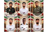 شهادت ۶ نیروی ارتش در حملات اخیر به جنوب کشور + اسامی شهدا و عکس