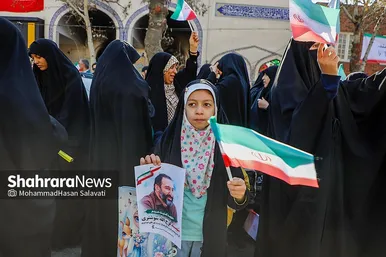گزارش تصویری | ساعاتی پیش از مراسم تشییع پیکر شهدای مدافع امنیت در مشهد (۲۲ دی ۱۴۰۴)
