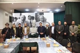 رونمایی از سردیس محمدعلی جناح با حضور فعالان رسانه و هنر پاکستانی