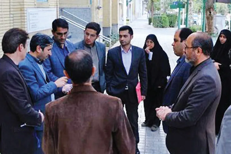 محله‌گردی شهردار منطقه ۹ در فرخی