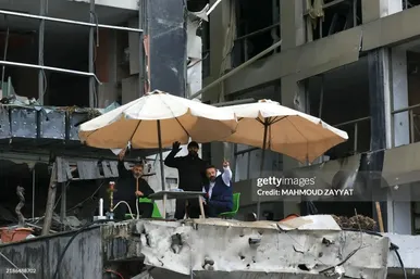 عکس‌هایی از بازگشت لبنانی‌ها به خانه‌هایشان پس از اعلام آتش بس