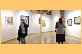 گزارشی از نمایشگاه انفرادی کلاژ فرنگیس مسیبی با نگاهی به داستان سیمرغ
