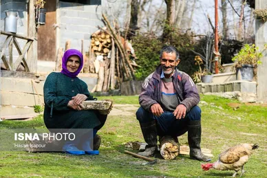 نوروزگردی | زندگی روستایی در لفور سوادکوه