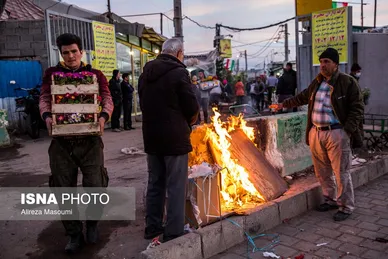 بازار گل محلاتی تهران در آستانه سال نو