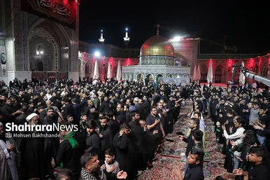 گزارش تصویری | «حسینیه حرم» میزبان عزاداران هندوستانی و پاکستانی