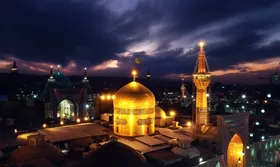 برنامه&zwnj; مناجات خوانی حرم مطهر رضوی در ماه مبارک رمضان