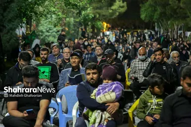 مراسم احیای شب ۲۱ ماه رمضان در بهشت رضا(ع)