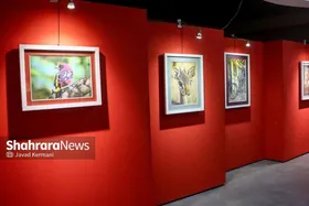 گزارشی از نمایشگاه نقاشی رنگین&zwnj;کمان، از آثار مهناز مدیرخازنی، در نگارخانه رضوان
