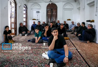 گزارش تصویری | عزاخانه‌ی سادات خوشرو