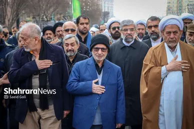 گزارش تصویری | آیین تشییع پیکر آیت‌الله «محمدهادی عبدخدایی»