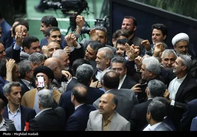 عکس‌هایی از مراسم تحلیف رئیس جمهور