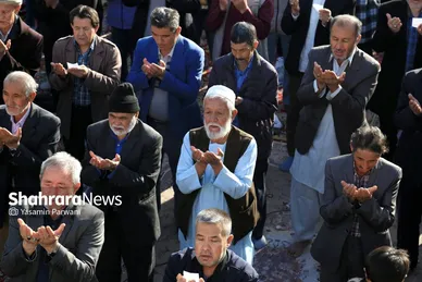 اقامه نماز عید سعید فطر در محله گلشهر (۲۲ فروردین ۱۴۰۳)