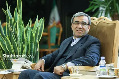 گزارش تصویری | دیدار احسان حدادی، رئیس فدراسیون دوومیدانی، با استاندار خراسان رضوی