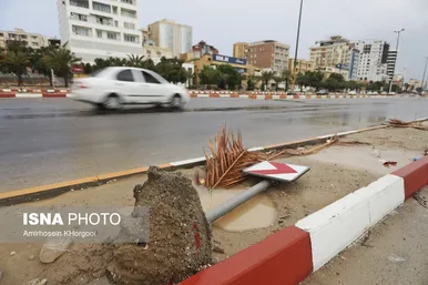 بندرعباس پس از بارندگی‌های اخیر