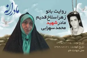 ویدئو| مادرانه| روایتی از دلتنگی مادران شهدا| شهید محمد سهرابی
