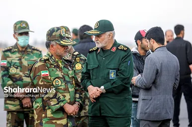 استقبال و تشییع پیکر مطهر شهدای حادثه تروریستی حرم شاهچراغ در مشهد